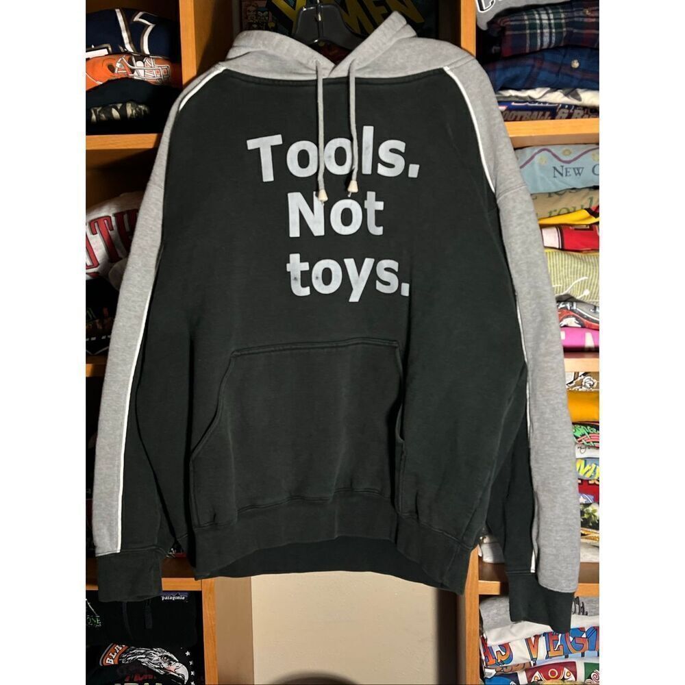 Vintage Y2K Rare STIHL Tools Not Toys Promo Hoodie